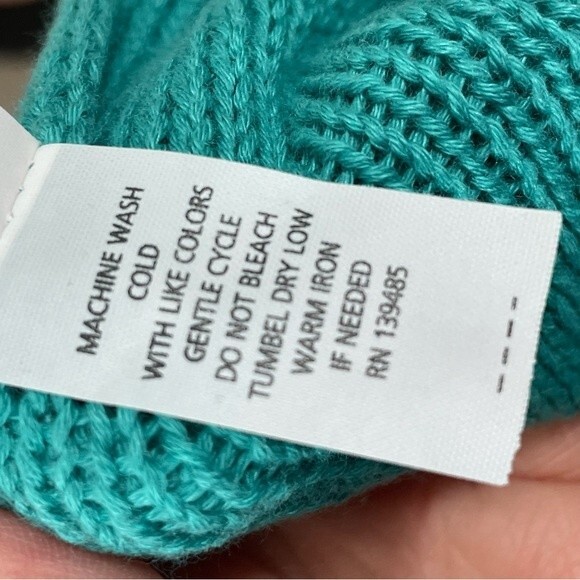 NWT Southern Shirt Varsity Style Sweater Size MEDIUM Baltic Teal‎ - Picture 6 of 8